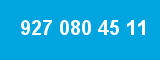 927 080 45 11